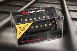 DiMarzio DP155FBK The Tone Zone Humbucker - Black / F-spaced