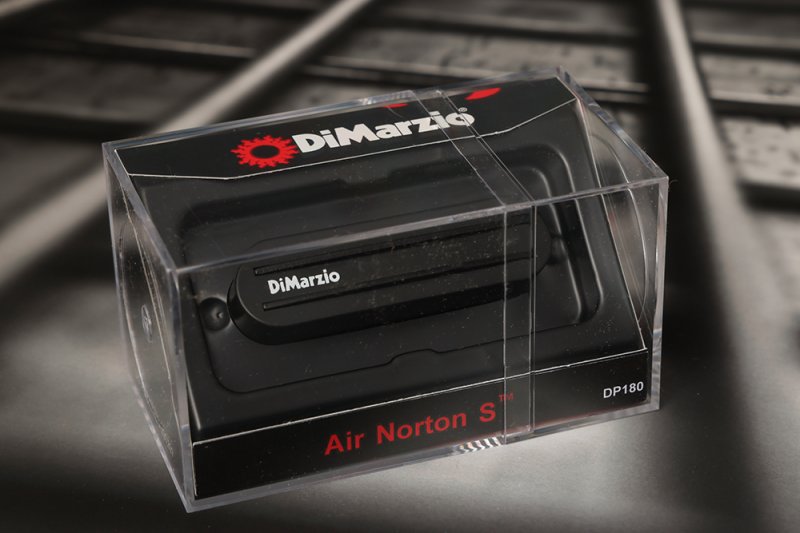 Image 0 of DiMarzio DP180BK Air Norton S Single Coil Pickup - Black / Strat