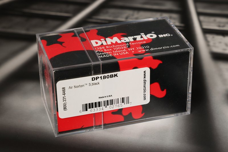 Image 1 of DiMarzio DP180BK Air Norton S Single Coil Pickup - Black / Strat