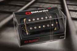 DiMarzio DP193BK Air Norton Humbucker - Black / Standard Spaced