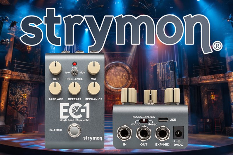 Image 0 of STRYMON EC-1 Single Head dTape Echo Delay Pedal Tape Delay