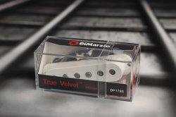 DiMarzio DP175SW True Velvet Single Coil Middle Pickup - White / Reverse Wound