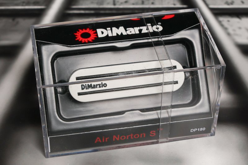 Image 0 of DiMarzio DP180W Air Norton S Rails Strat Pickup - White