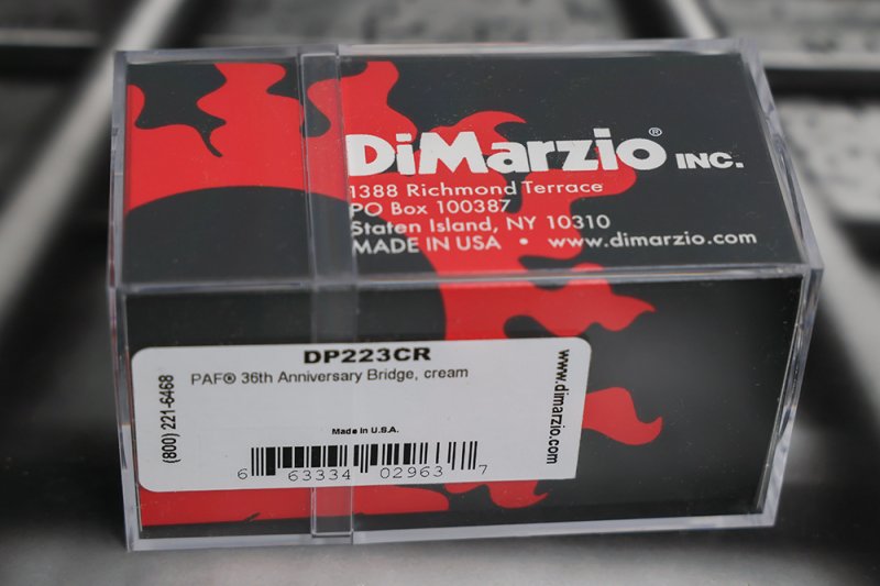 Image 1 of DiMarzio DP223CR PAF 36th Anniversary Bridge Humbucker - Cream