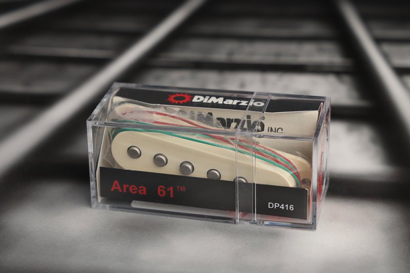 Image 0 of DiMarzio DP416AW Area 61 Single Coil Pickup - Aged White