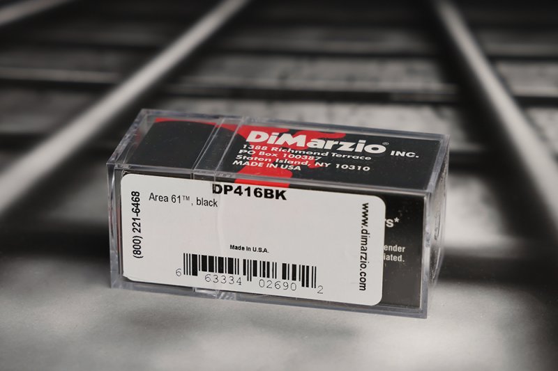 Image 1 of DiMarzio DP416BK Area 61 Single Coil Pickup - Black