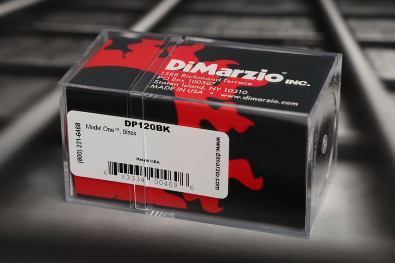 Image 1 of DiMarzio DP120BK Model One Bass Humbucker - Black