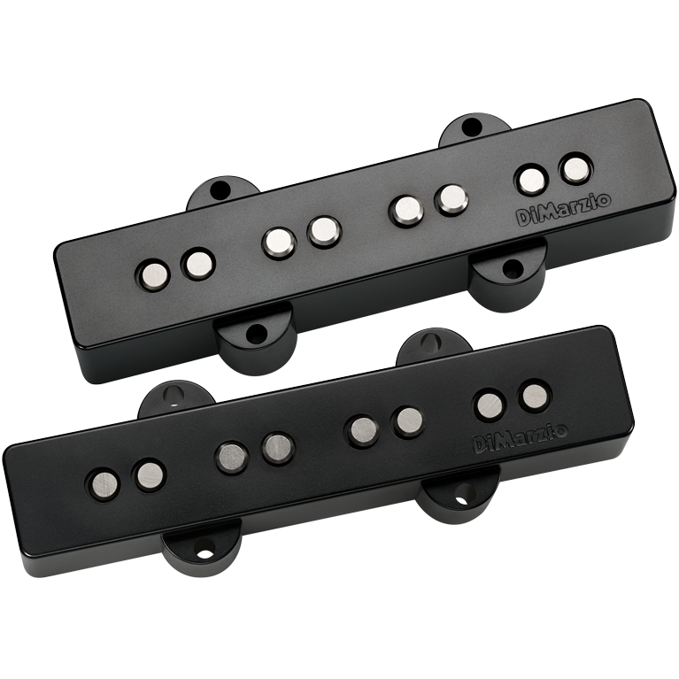Image 2 of DiMarzio DP149BK Ultra Jazz Pickup Set - - Black