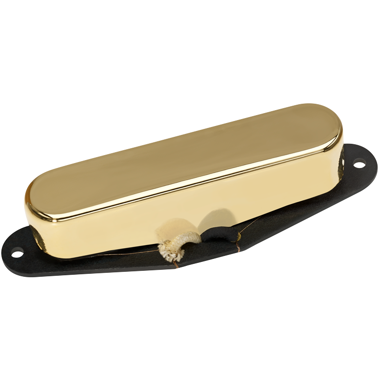 Image 2 of DiMarzio DP172G Twang King Tele Neck Pickup - Gold