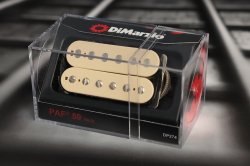 DiMarzio DP274Z PAF 59 Neck Humbucker - Relic White / Standard Spacing
