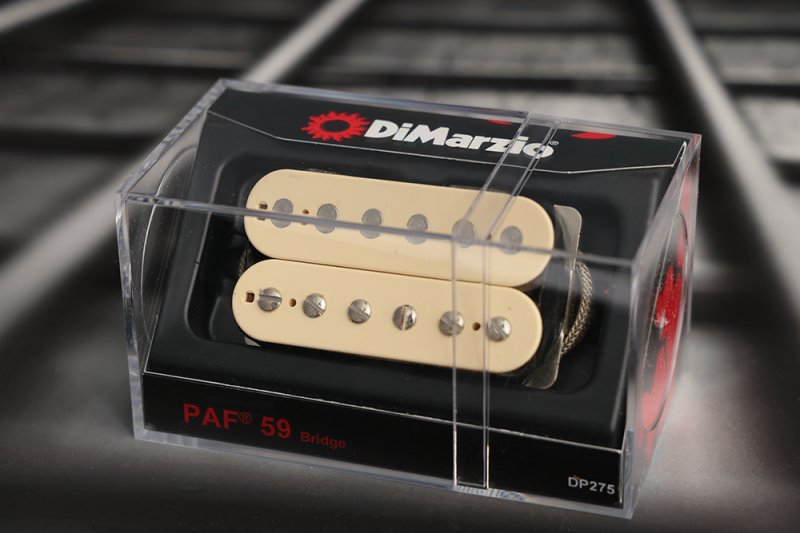 Image 0 of Dimarzio DP275Z PAF 59 Bridge Humbucker - Relic White / Standard Spacing