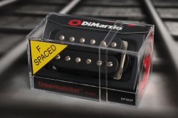 Dimarzio DP282FBK Dreamcatcher Bridge Humbucker - Black / F-Spaced - John Petruc