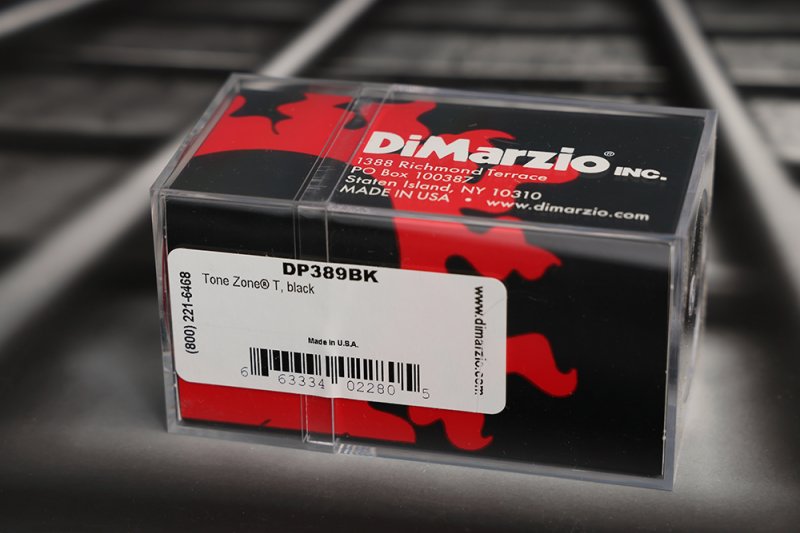 Image 1 of Dimarzio DP389BK The Tone Zone T - Black / Tele Telecaster
