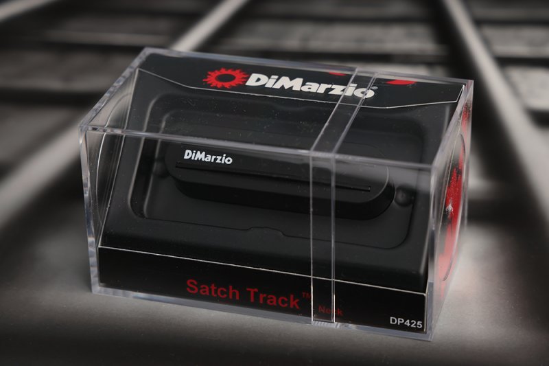 Image 0 of DiMarzio DP425BK Satch Track Neck Pickup - Black / Joe Satriani