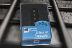 Seymour Duncan STL-1b Vintage Broadcaster Bridge Pickup - Black