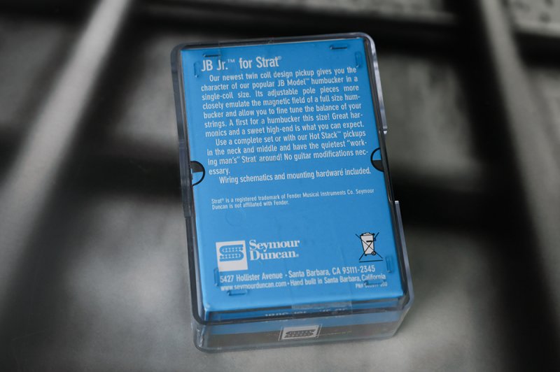 Image 1 of Seymour Duncan SJBJ-1 JB Jr Strat Pickup Bridge Parchment Fender Stratocaster