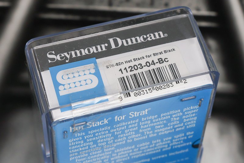 Image 2 of Seymour Duncan STK-S2n Hot Stack Strat Neck Pickup - Black