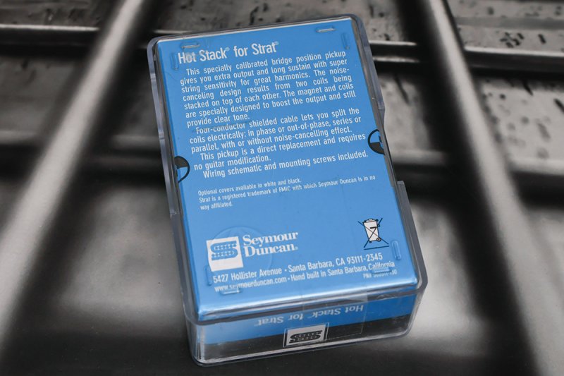 Image 1 of Seymour Duncan STK-S2n Hot Stack Strat Neck Pickup - White