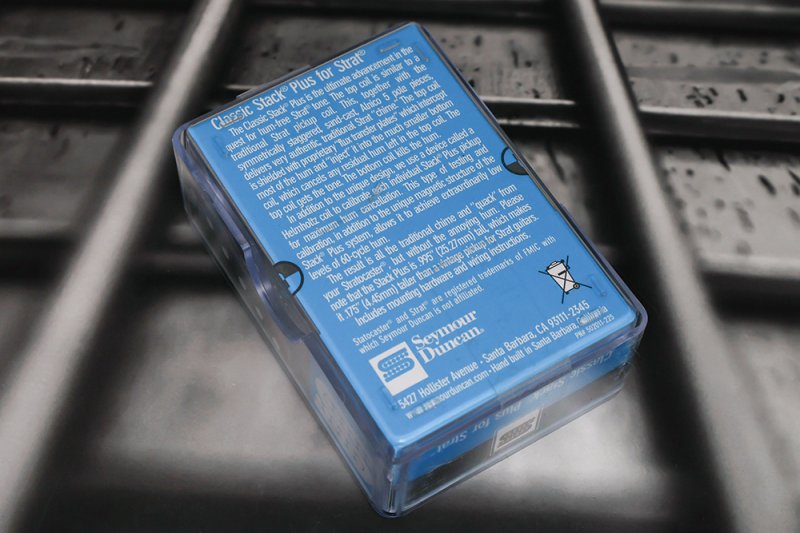 Image 1 of Seymour Duncan STK-S4m Stack Plus Strat Middle Pickup - Black