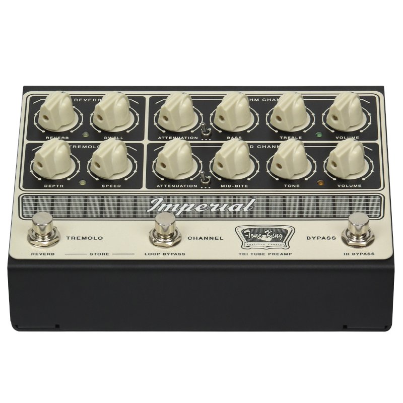 Image 0 of Tone King Imperial MK II High Voltage Tri-Tube Preamp Pedal