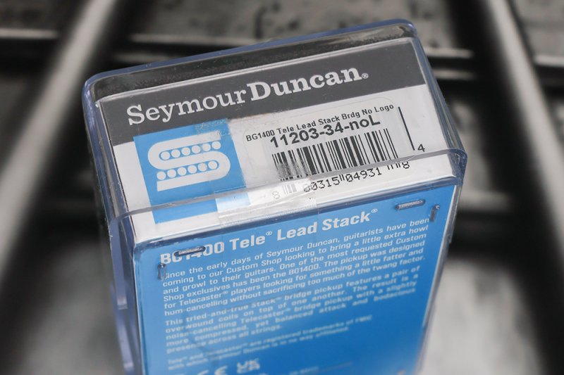 Image 2 of Seymour Duncan BG1400 Tele Lead Stack NO LOGO - Bridge Black