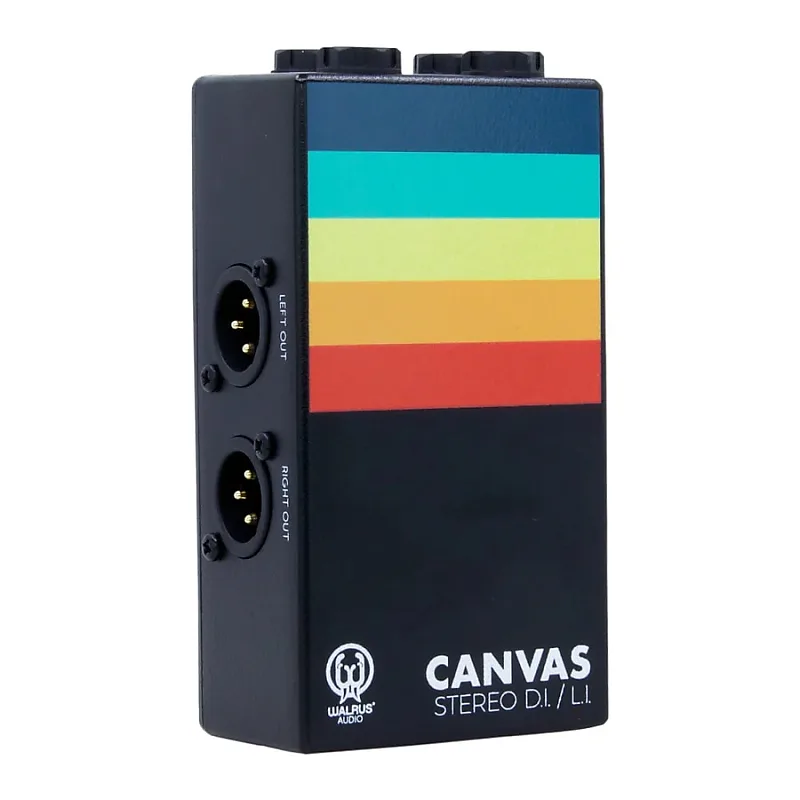 Image 1 of Walrus Audio Canvas Stereo Dual Line Isolator Direct Box / D.I.