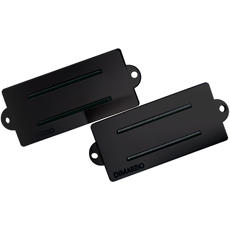 Image 0 of DiMarzio DP127BK Split P Bass Pickup - Black / Black Pole Pieces