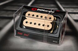 DiMarzio DP151CR PAF Pro Humbucker - Cream / Black Pole Pieces