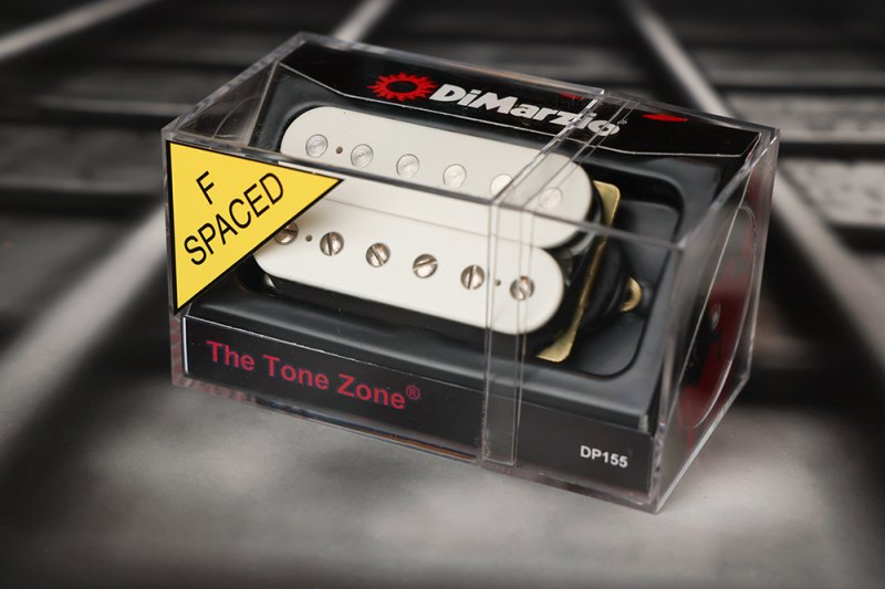 Image 0 of DiMarzio DP155FW The Tone Zone F-Spaced Humbucker - White