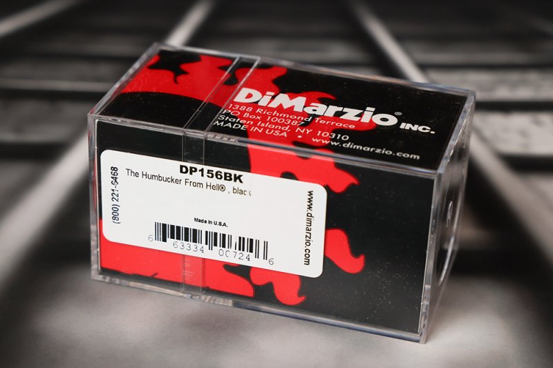 Image 1 of DiMarzio DP156BK Humbucker From Hell Neck Pickup - Black