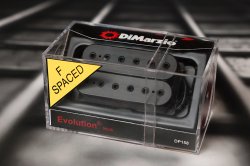DiMarzio DP158FBK Evolution F-Spaced Neck Humbucker - Black