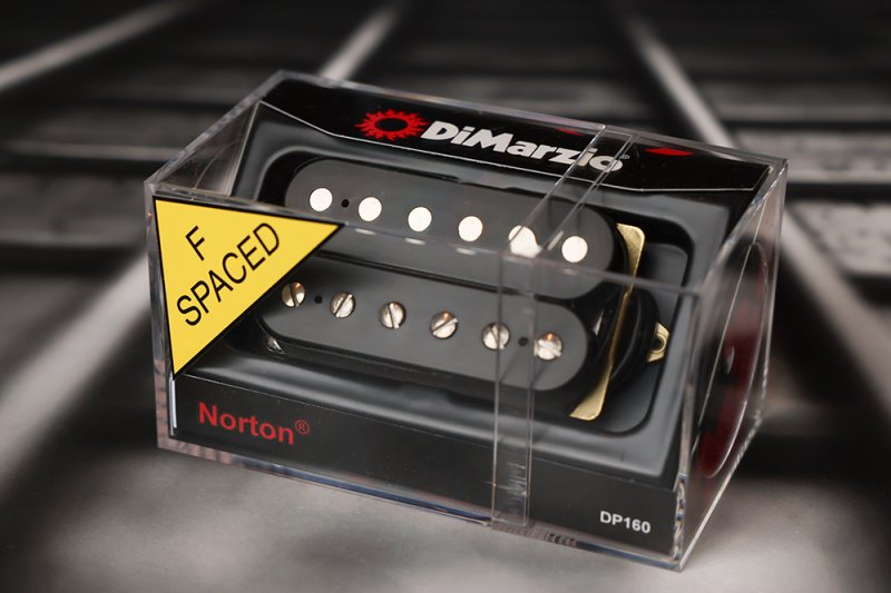 Image 0 of DiMarzio DP160FBK Norton F-Spaced Humbucker - Black