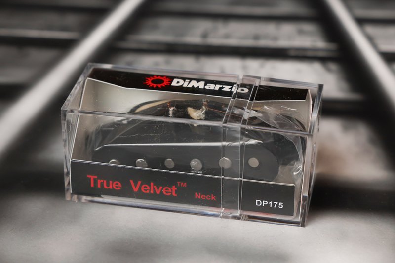 Image 0 of DiMarzio DP175BK True Velvet Single Coil Neck Pickup - Black