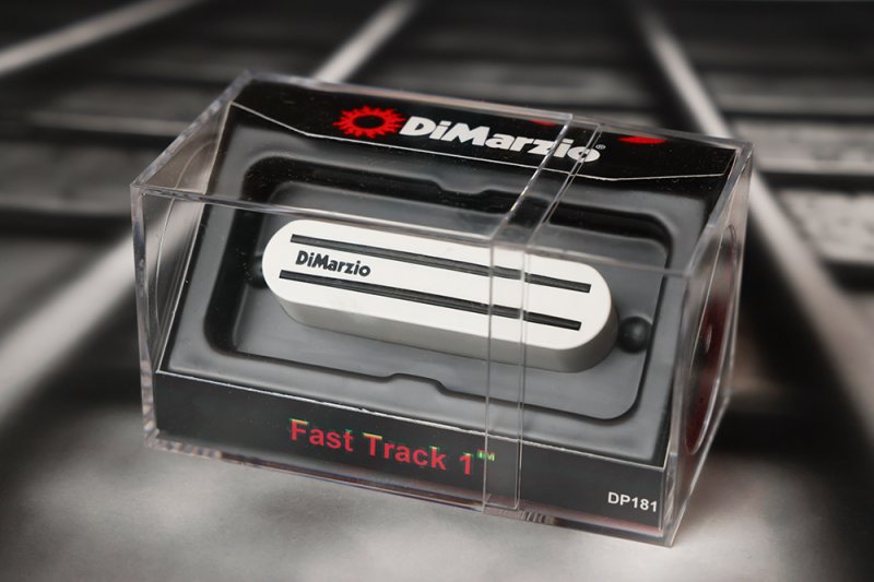 Image 0 of DiMarzio DP181W Fast Track 1 Single Coil Pickup - White