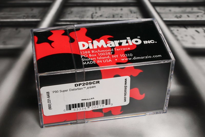 Image 1 of DiMarzio DP209CR P-90 Super Distortion Soap Bar - Cream