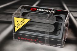 DiMarzio DP221BK D Activator-X Humbucker- Black