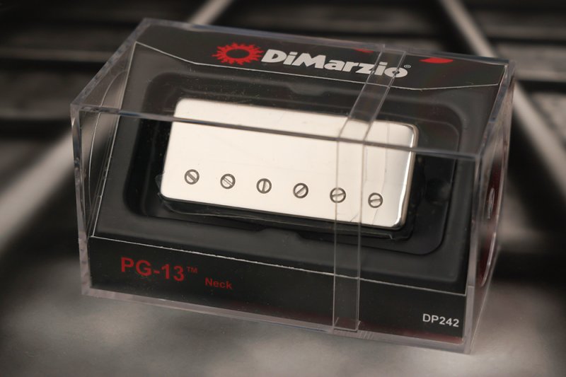 Image 0 of Dimarzio DP242 PG-13 Neck Mini Humbucker Pickup - Nickel