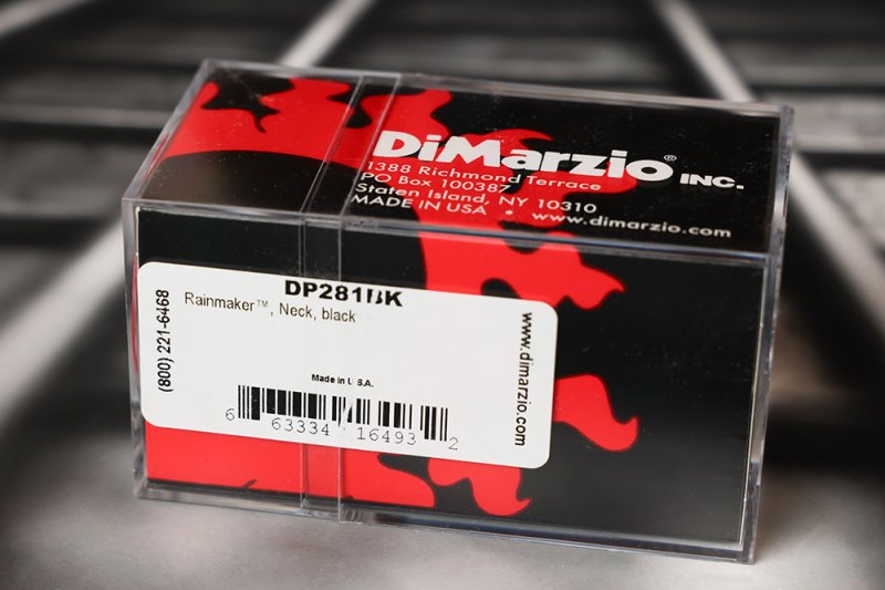 Image 1 of Dimarzio DP281BK Rainmaker Neck Pickup Black - John Petrucci