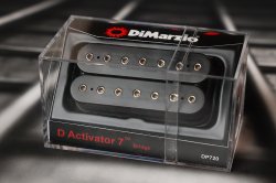 DiMarzio DP720BK D-Activator 7-String Bridge Humbucker - Black
