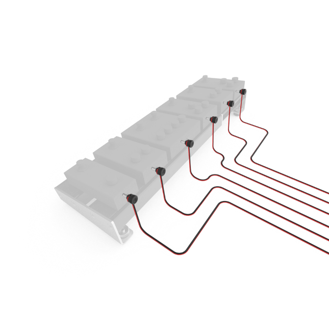 Image 2 of DAddario XPND DIY Custom Power Cable Kit - Plugs and Cable Only
