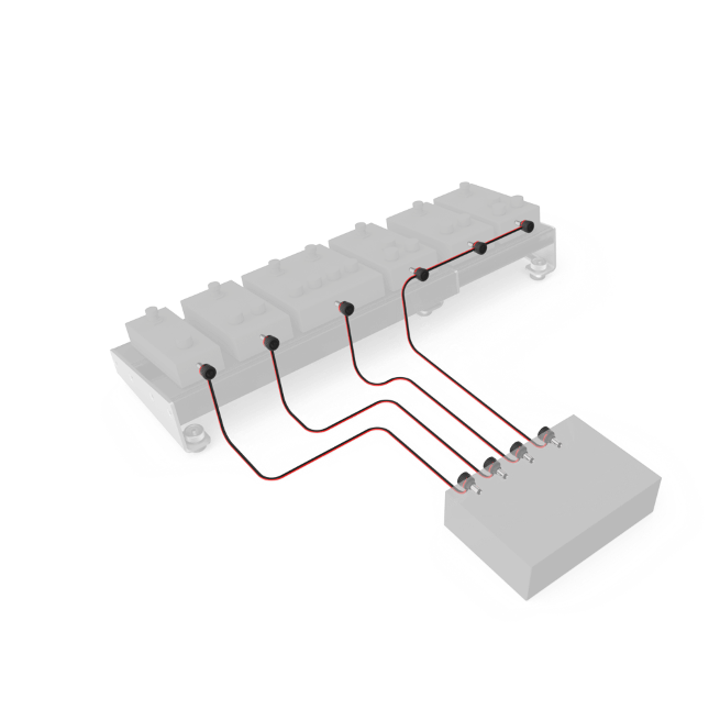 Image 3 of DAddario XPND DIY Custom Power Cable Kit - Plugs and Cable Only