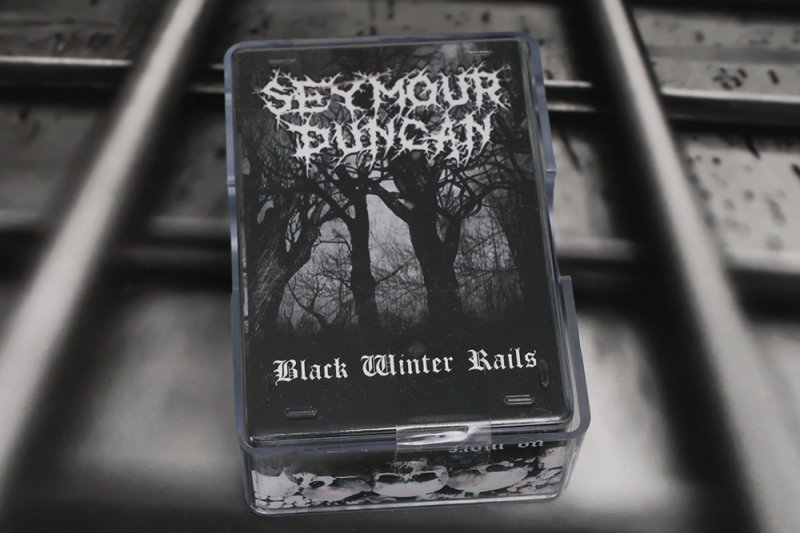 Image 1 of Seymour Duncan Black Winter Rails Bridge Humbucker Pickup / 6 String