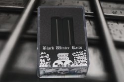 Seymour Duncan Black Winter Rails Bridge Humbucker Pickup / 6 String