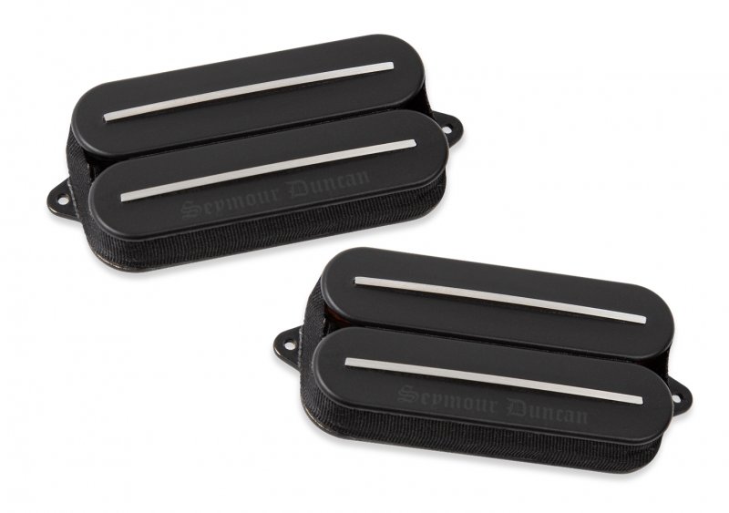 Image 0 of Seymour Duncan Black Winter Rails Humbucker Pickup Set / 6-String