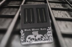 Seymour Duncan Black Winter Rails Humbucker Pickup Set / 6-String