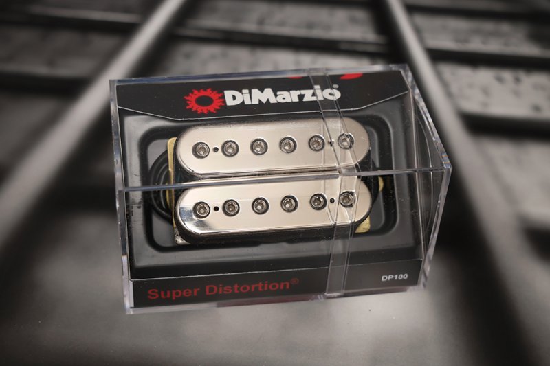 Image 0 of DiMarzio DP100CC Super Distortion Humbucker - Chrome