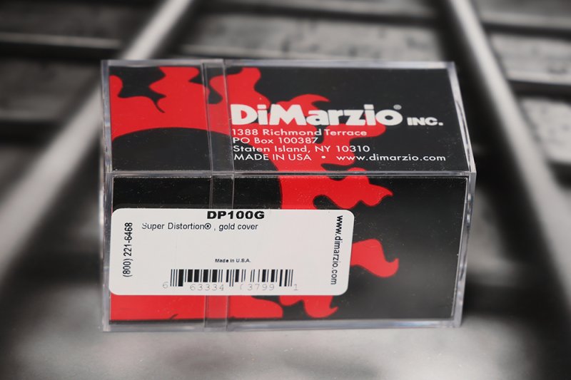 Image 1 of DiMarzio DP100G Super Distortion Humbucker - Gold