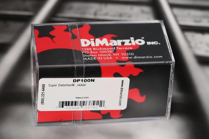 Image 1 of DiMarzio DP100N Super Distortion Humbucker - Nickel / Standard Spacing