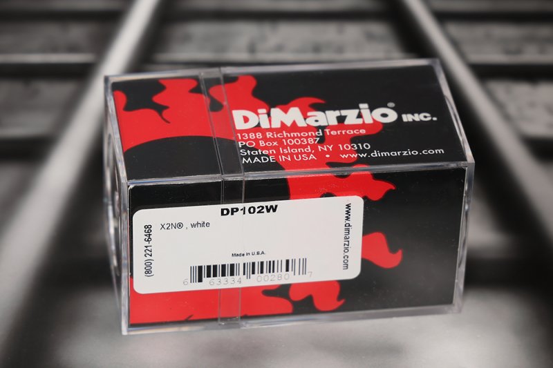 Image 1 of DiMarzio DP102W X2N High Gain Humbucker Pickup - White