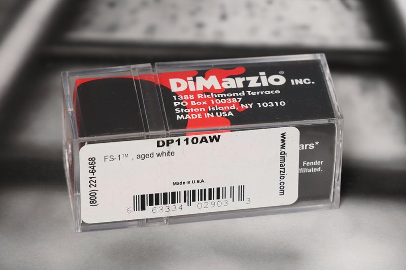 Image 1 of DiMarzio DP110AW FS-1 Single Coil Pickup - Aged White